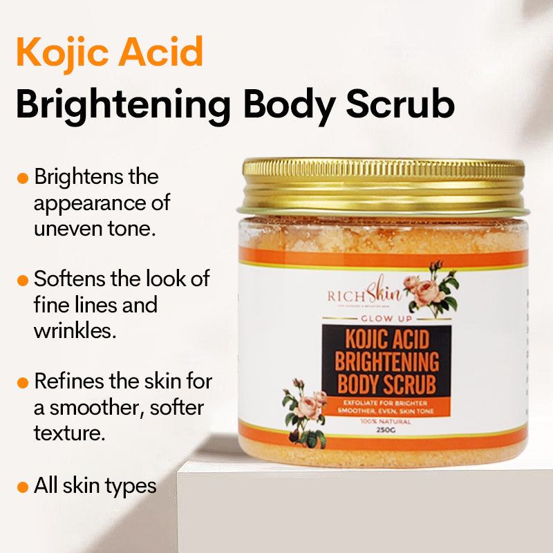 KOJIC ACID BRIGHTENING BODY SCRUB 250G