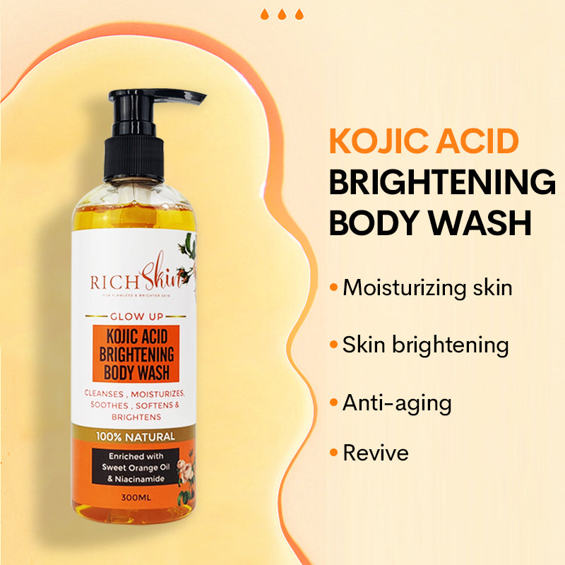 KOJIC ACID BRIGHTENING BODY WASH 300ML