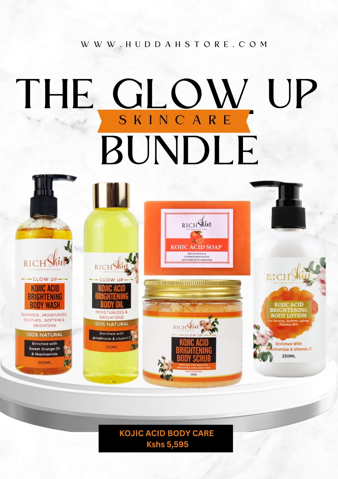 KOJIC ACID BODY GLOW SET