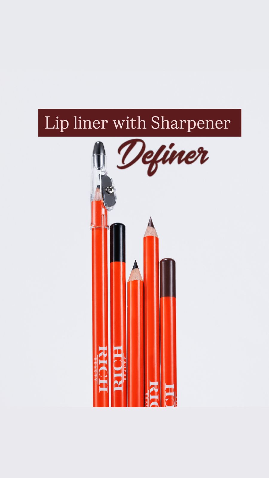 TOP TIER ( Jet Black lip liner )